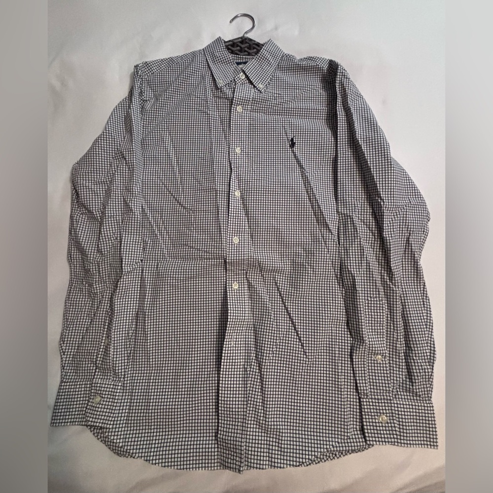 Men’s button down.